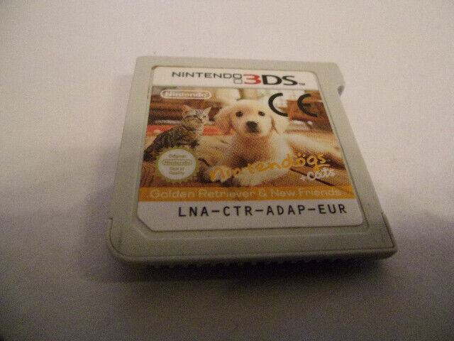 NINTENDOGS AND CATS - GOLDEN RETRIEVER - JEU 3DS