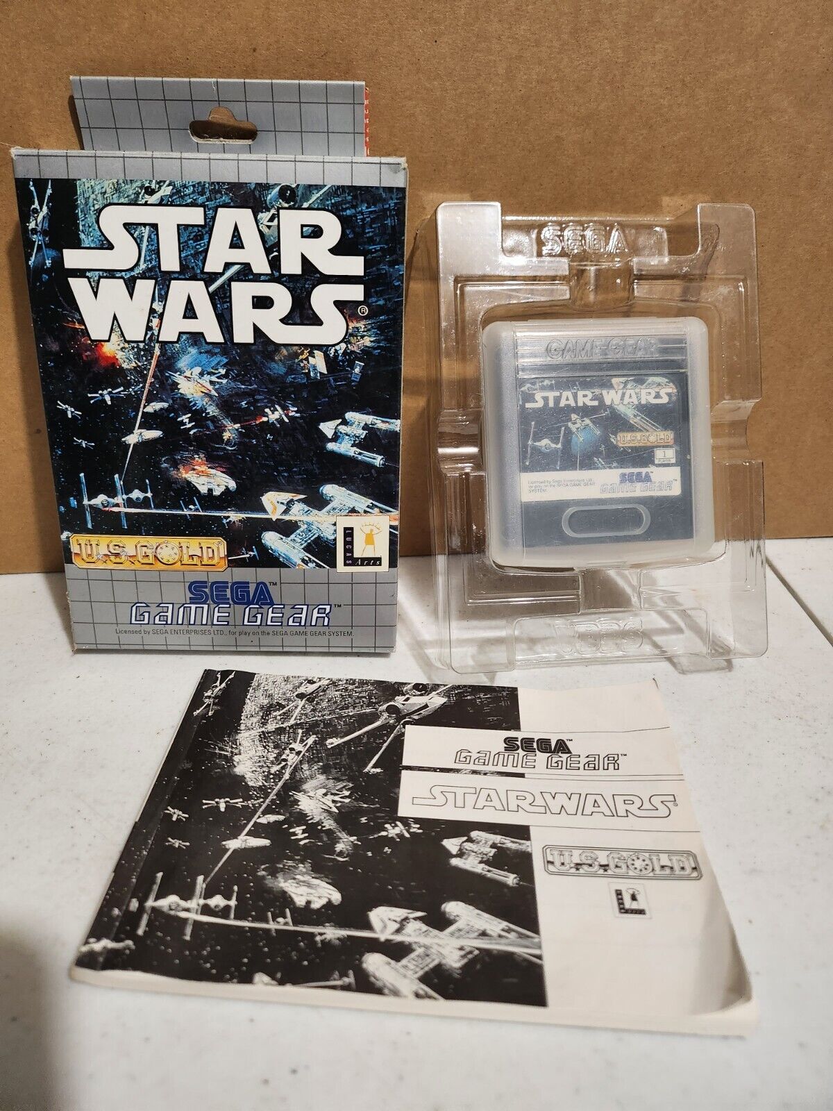 jeu sega game gear star wars complet TBE