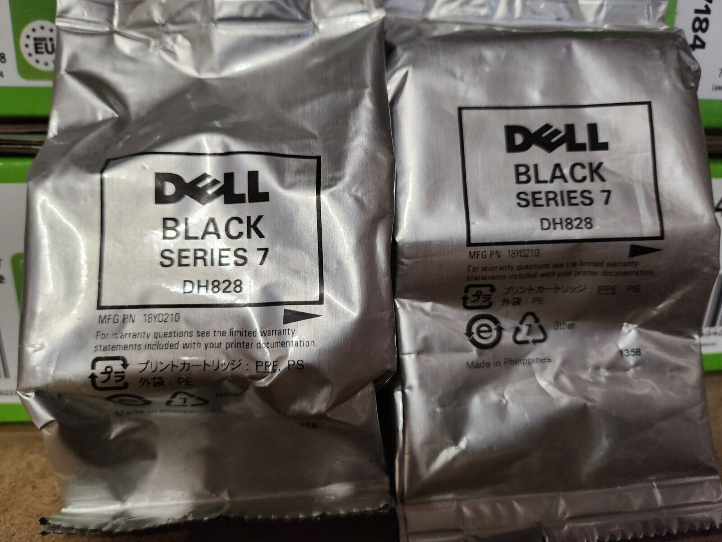 Genuine Dell Inks - SERIES 7 DH828 BLACK new