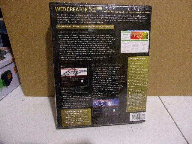 PC - WEB CREATOR 5.2 PRO NEUF