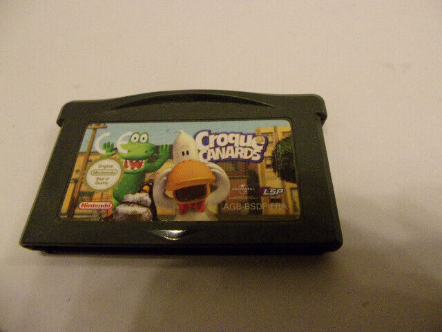 JEU GAME BOY ADVANCE  " CROQUE CANARDS " NINTENDO