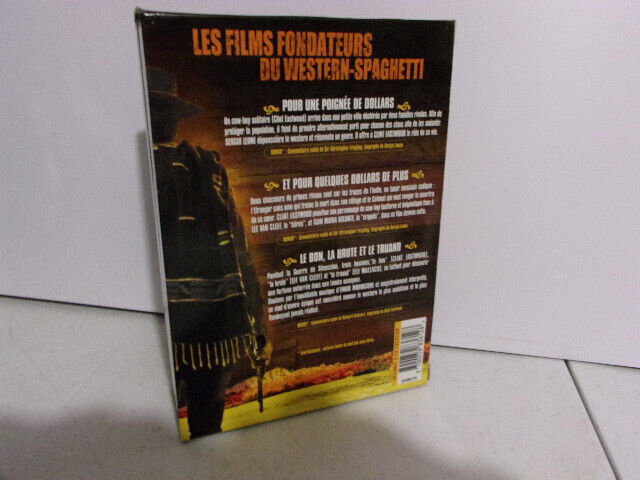 La Trilogie du Dollar / Coffret 3 DVD / Sergio Leone, Clint Eastwood