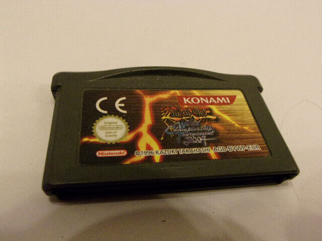 yu gi oh world championship tournament 2004 Game Boy Advance NINTENDO