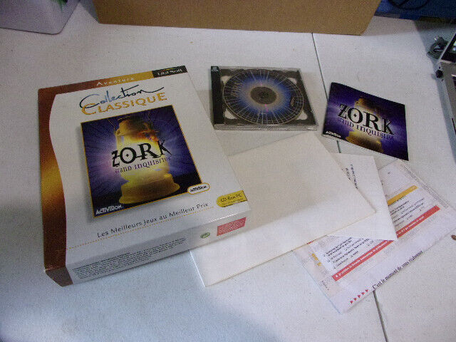 ZORK GRAND INQUISITIOR PC Big Box carton FR