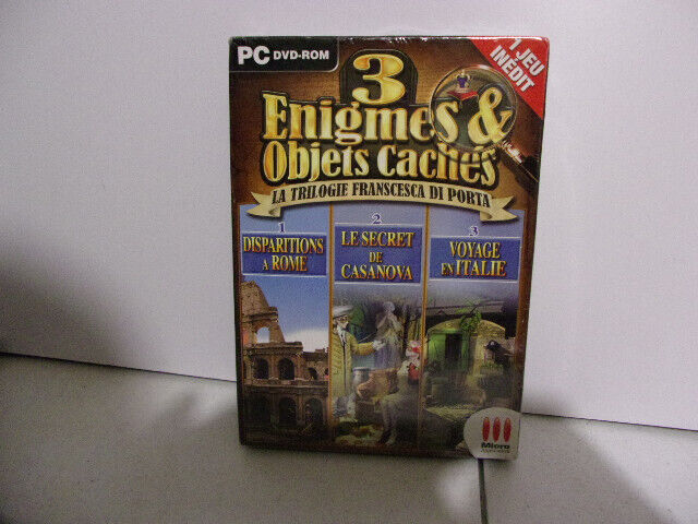 3 enigmes & objets cachés la trilogie pc