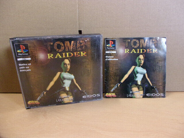 Tomb Raider 1 Big Box sans le jeu sur Playstation 1 PS1 - FR