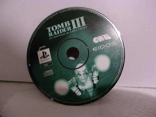 cd seul - TOMB RAIDER III - ps1 - vf