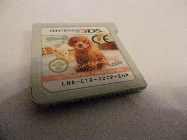 JEU NINTENDO 3DS NINTENDOGS + CATS CANICHE TOY SES NOUVEAUX AMIS ENFANT FAMILLE