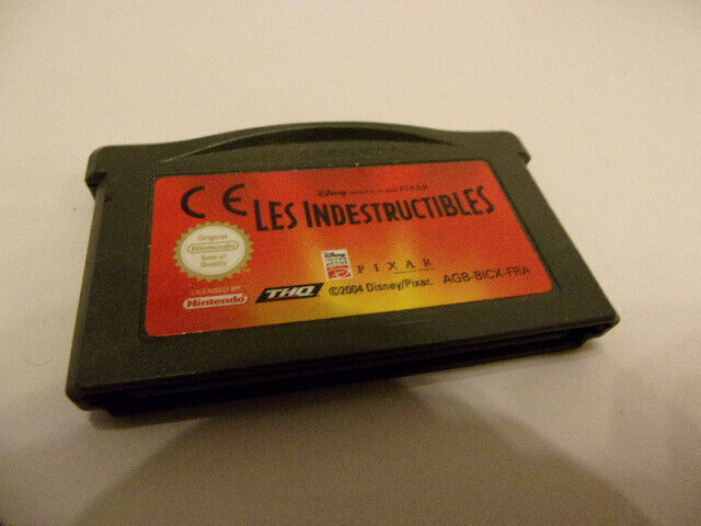 LES INDESTRUCTIBLES - GAMEBOY ADVANCE - JEU FR FRA