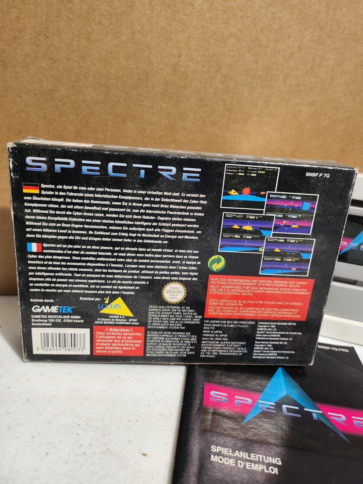 Spectre / Super Nintendo SNES / PAL / FRG