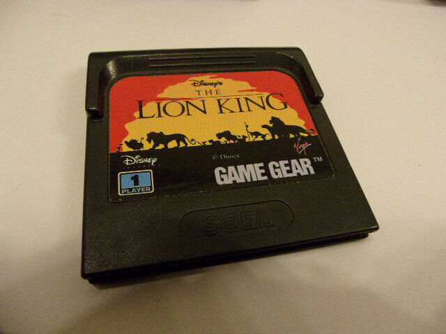 Jeu Lion King / Le Roi Lion pour Sega Game Gear PAL