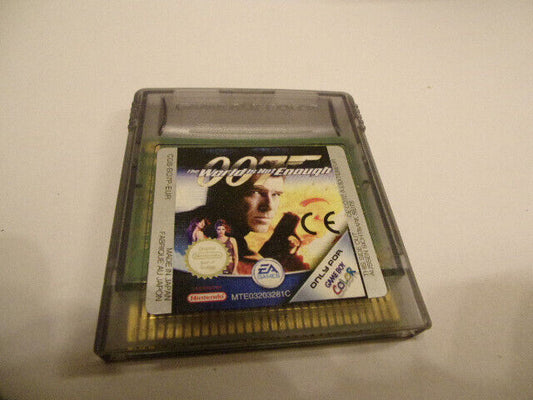 007 THE WORLD IS NOT ENOUGH NINTENDO GAMEBOY COLOR (GBC) EUR