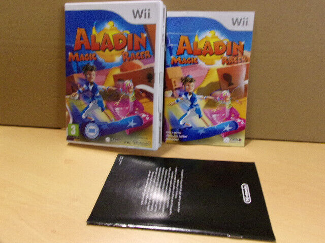 jeu nintendo wii / wii u fr pal aladin magic racer multijoueur