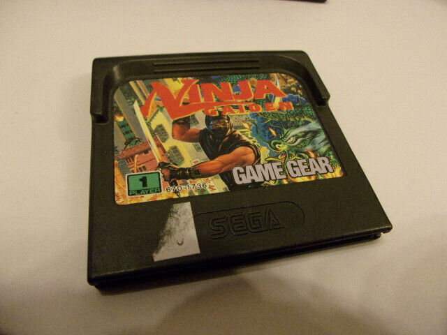 Ninja gaiden Sega Game Gear PAL 