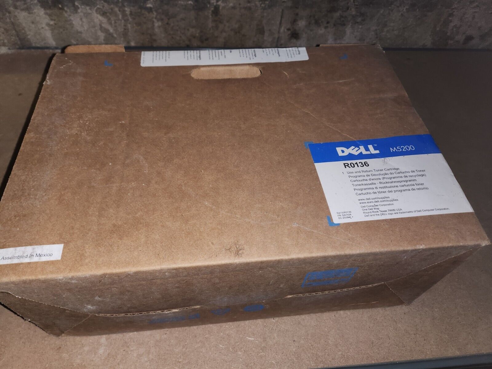 AUTHENTIQUE TONER DELL R0136 - M5200 -  NEUF SCELLER