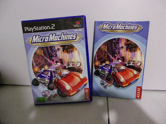 Micro machine Sony Playsation 2 PS2 PAL - Complet FR