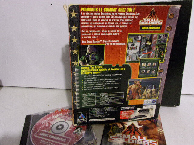 SMALL SOLDIERS : SQUAD COMMANDER-JEU PC ORIGINAL ÉDITION big box