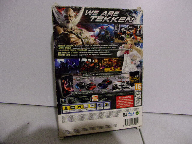 Tekken Tag Tournament 2 We are Tekken edition Artbook, OST, boîtier Métal PS3