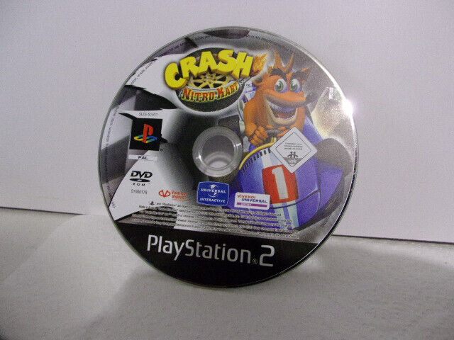 PS2 Crash - Nitro Kart PAL cd seul