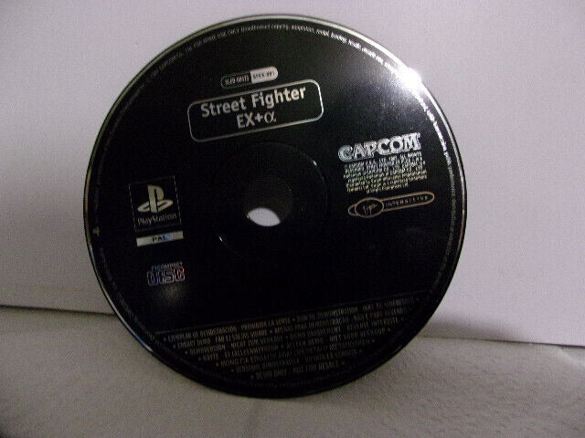 *CD Seul* - Démo Street Fighter EX + Alpha - PlayStation 1 PS1 - PAL