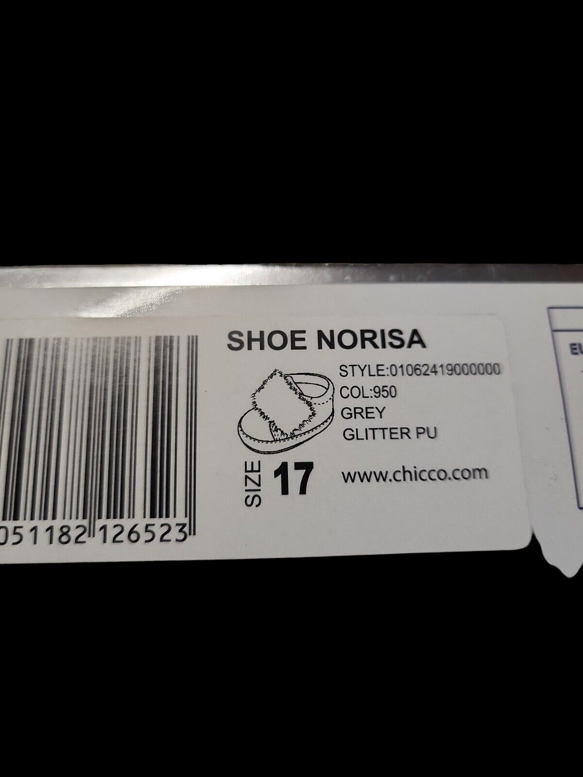 Chaussures bebe Chicco NORISA taille 17 NEUVE Fille