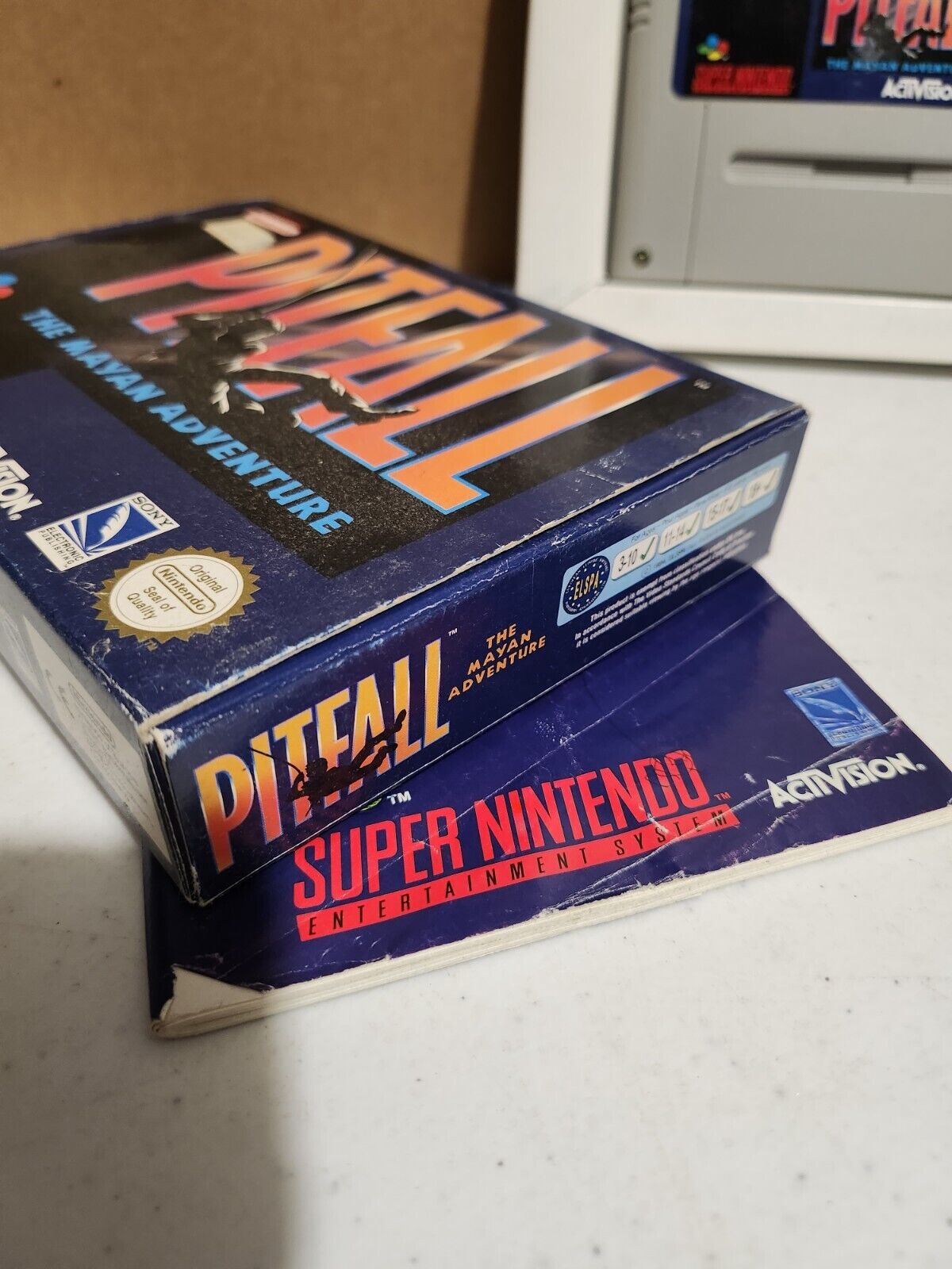 Pour Super Nintendo Snes - Pitfall Complet PAL Eur