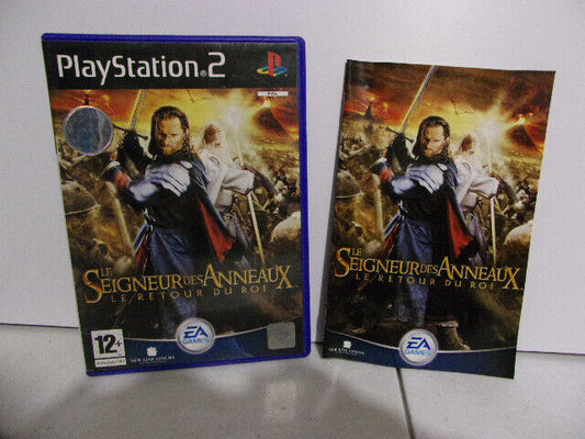 Le Seigneur Des Anneaux Le Retour Du Roi PS2 Complet FR