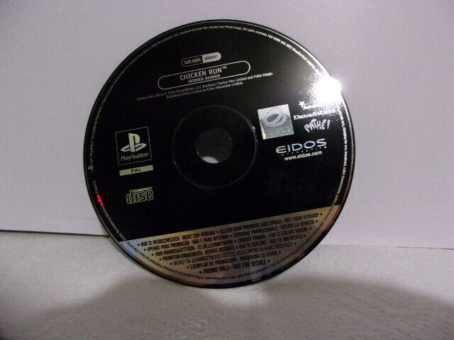 Playstation PS1 Chicken Run  demo rare