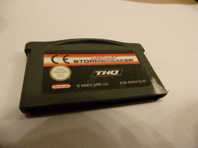 JEU PAL "ALEX RIDER STORMBREAKER" ORIGINAL  GAMEBOY ADVANCE