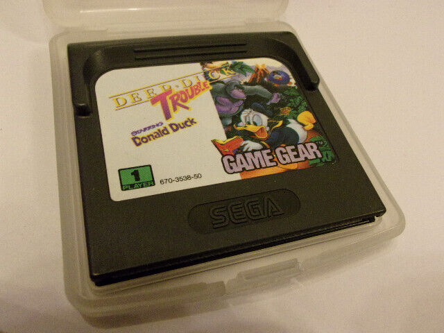 Sega Game Gear - Deep Duck Trouble Starring Donald Duck