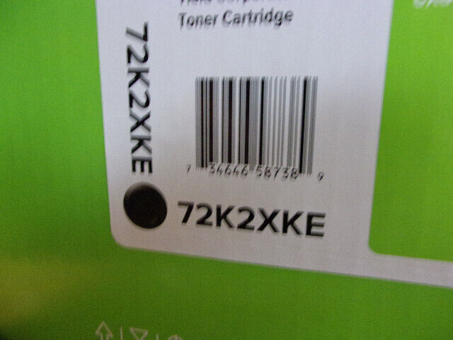 72K2XKE Lexmark CX860DE Cartouche de toner Noir NEUVE