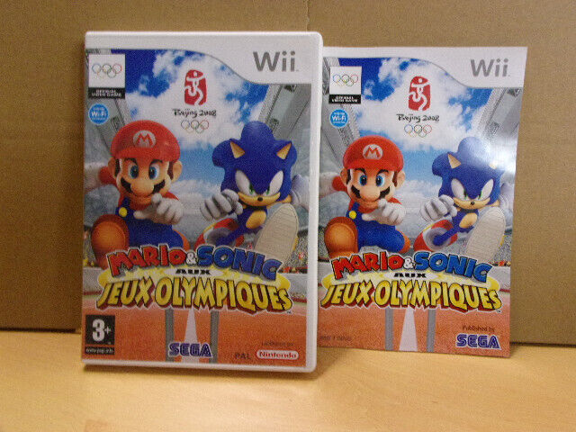 Mario & Sonic Aux Jeux Olympiques - Nintendo Wii - PAL complet