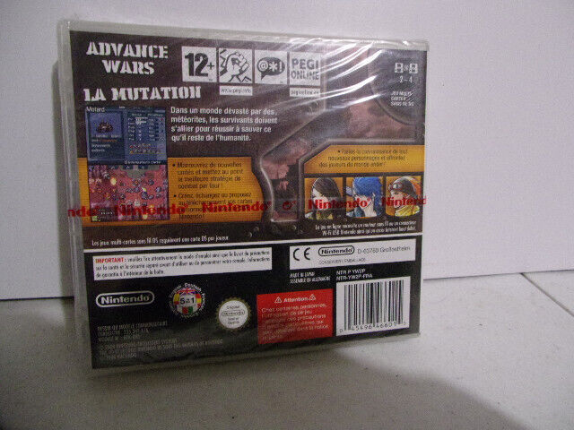 Jeux Nintendo DS - Advance Wars: Dark Conflict - Neuf - Français - Rare