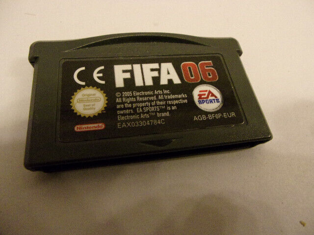 FIFA 06 NINTENDO GAME BOY ADVANCE GBA PAL EUR