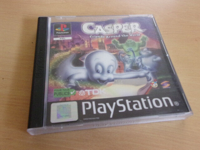 CASPER FRIENDS AROUND THE WORLD PS1 SANS NOTICE