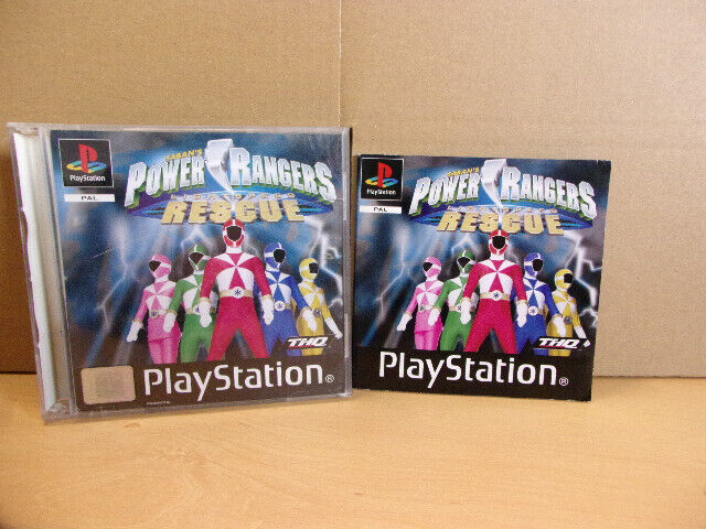 Power rangers : Lightspeed rescue ~~ Jeu PS1 Complet