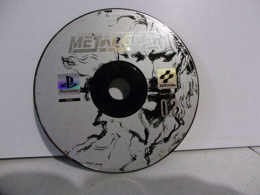 Metal Gear solid Disc 0.2 Konami Playstation Sony PS1 PSone CD2