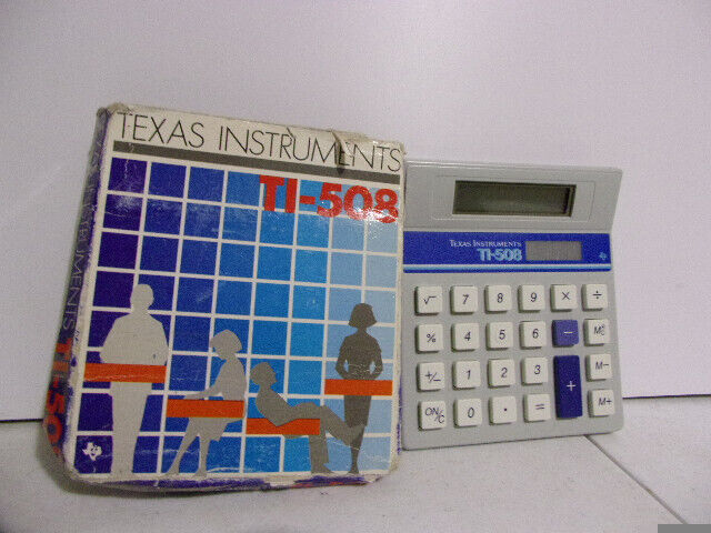 Texas Instruments ti-508 vintage