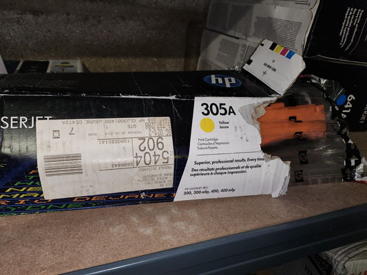 CARTOUCHE TONER HP JAUNE 305A