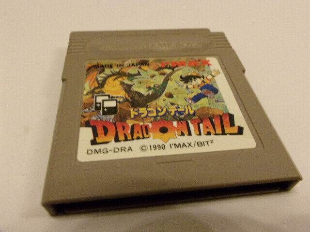 Dragon Tail Nail 'N Scale (Nintendo Game Boy GB, 1990) Japan Import