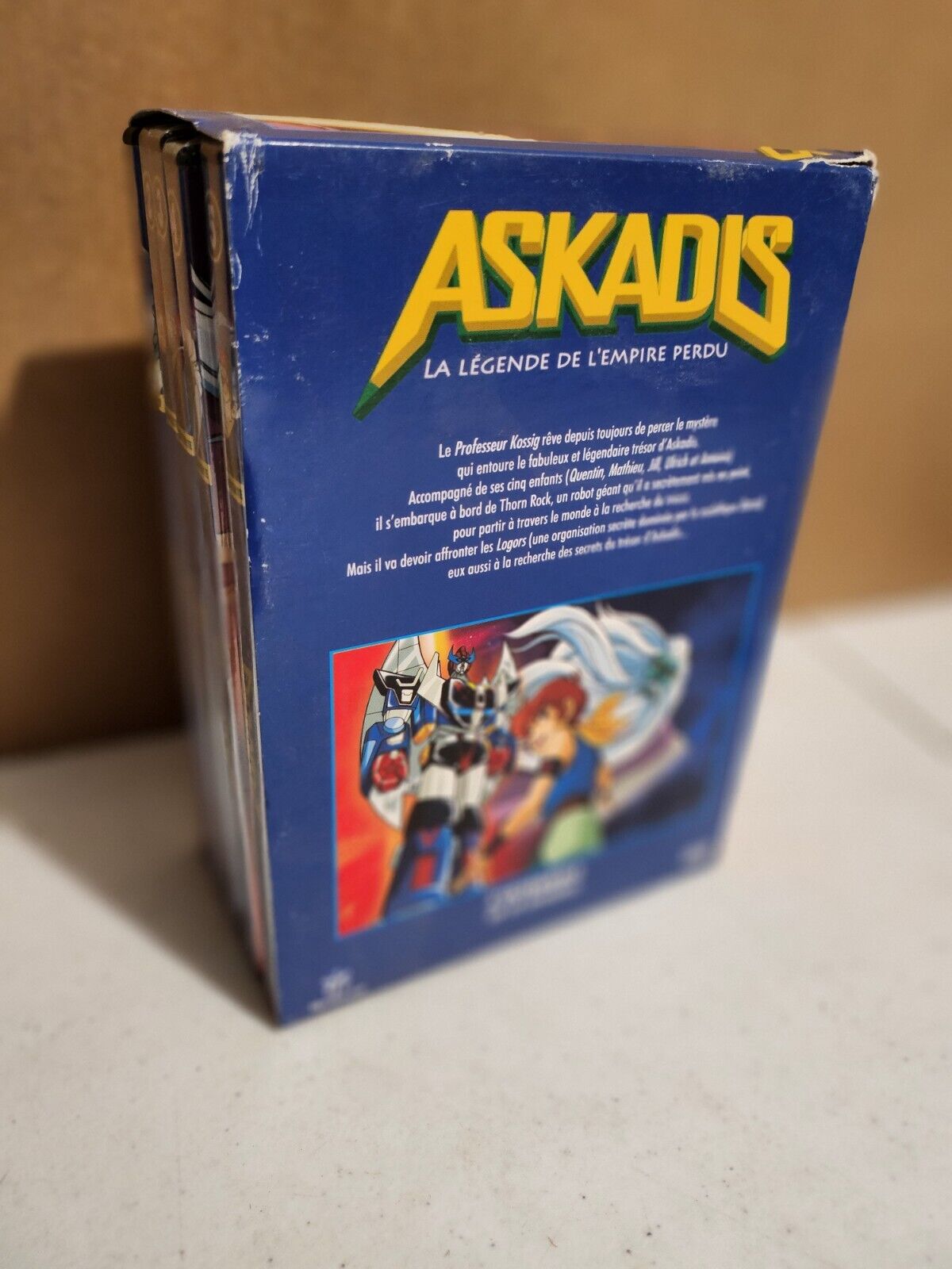 ASKADIS - La légende de l'empire perdu - Coffret 5 DVD neuf sous cellophane.