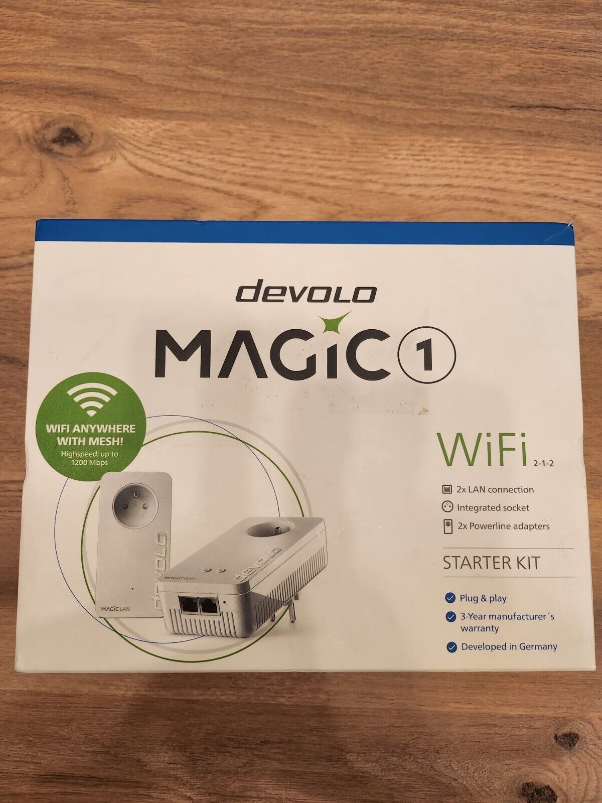 devolo magic 1 wifi 2-1-2 1200 mbps Starter Kit