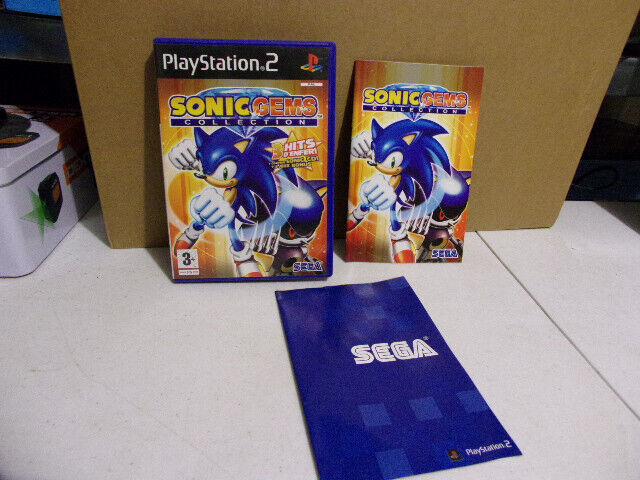 SONIC GEMS COLLECTION complet  sur SONY PLAYSTATION 2 PS2 PAL.