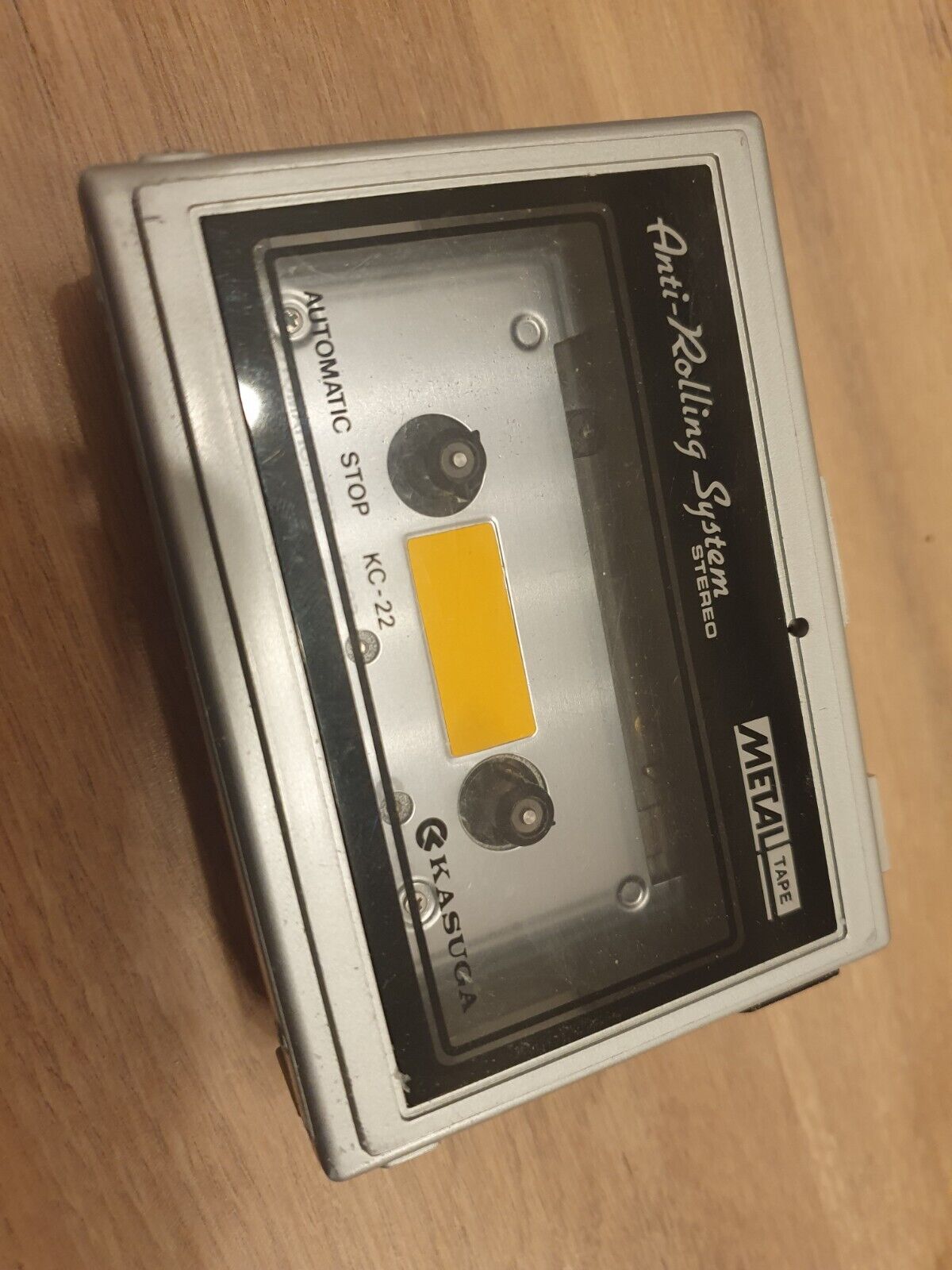 STEREO RADIO CASSETTE PLAYER KC-22 KASUGA JAPAN 