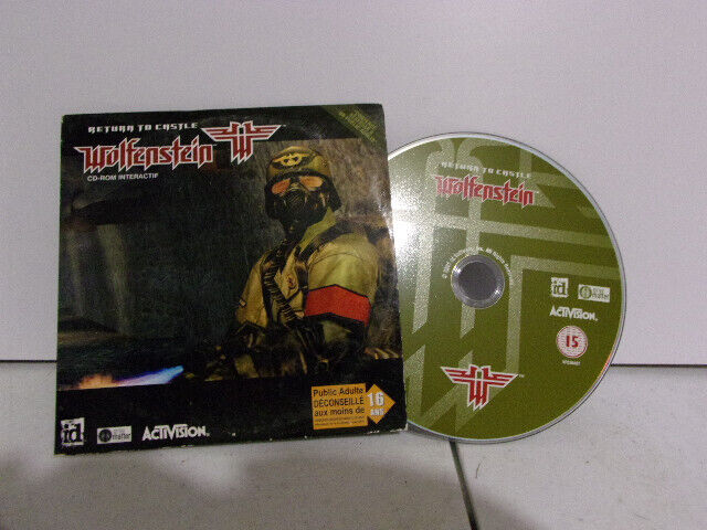 Return to Castle Wolfenstein - PC FR - Windows 95 98 2000 XP