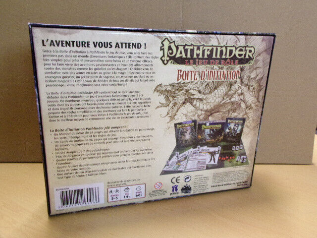 PATHFINDER LE JEU DE ROLES BOITE D INITIATION COMPLET