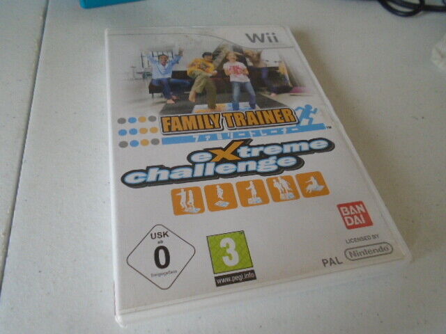 Jeu Wii Family Trainer Extreme Challenge Wii complet pal