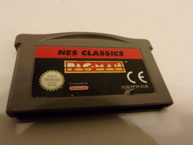 PAC MAN NES CLASSICS NINTENDO GAME BOY GAMEBOY ADVANCE GBA SP DS