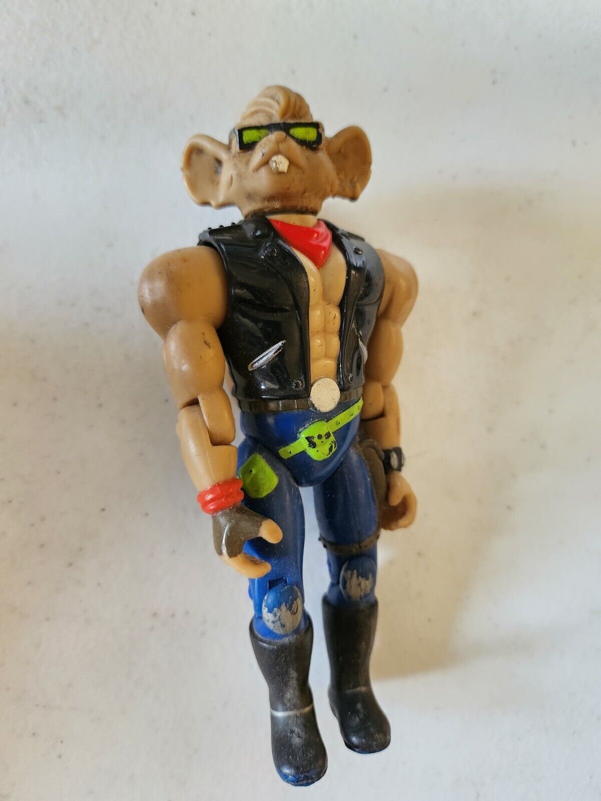 Figurine Biker Mouse Les Souris Motards De L'espace Vintage 1994