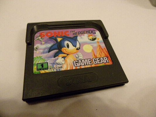 SEGA Game Gear Sonic the Hedgehog PAL